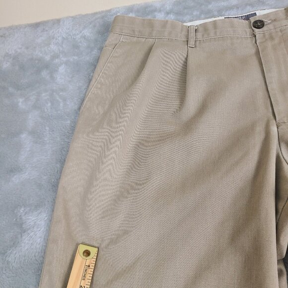 Dockers Mens Signature Khaki Classic Fit Tan‎ Dress Pants Size 38x29 - Picture 3 of 12